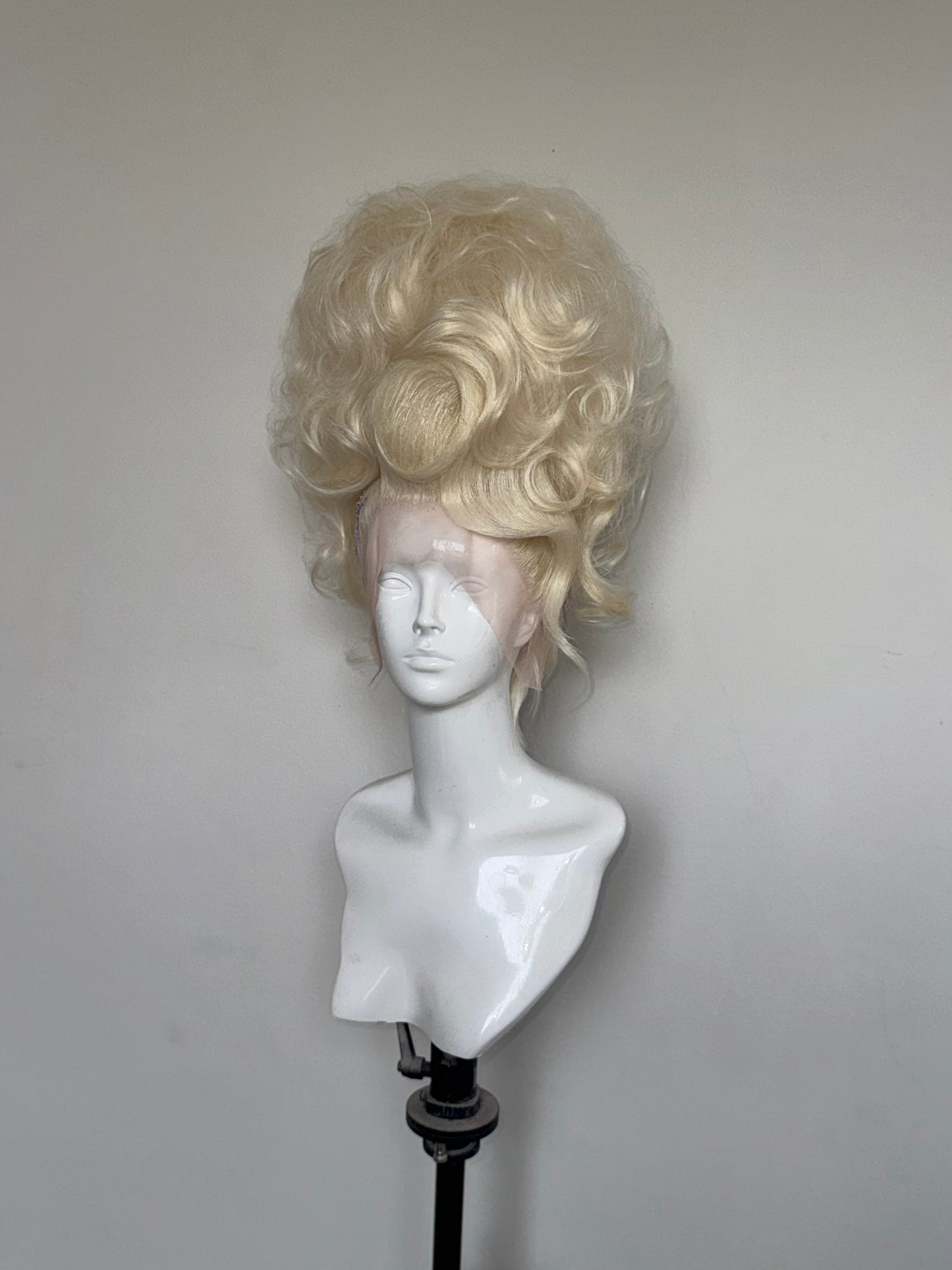 Platinum double stacked updo AB Crystal