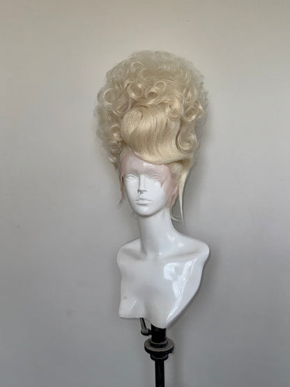 Platinum double stacked updo clear Crystal
