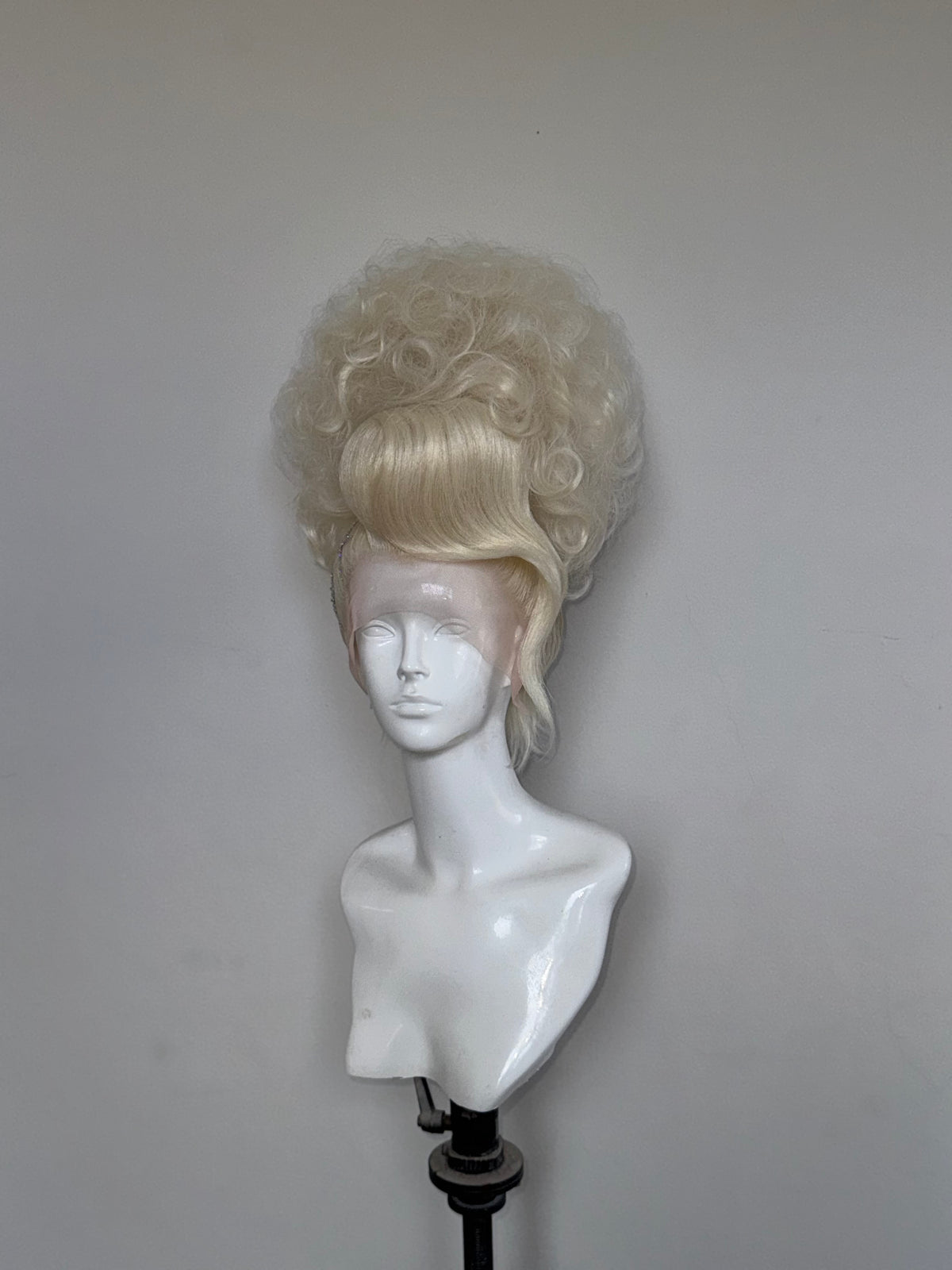 Platinum double stacked updo AB Crystal