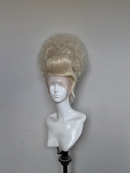 Platinum double stacked updo AB Crystal