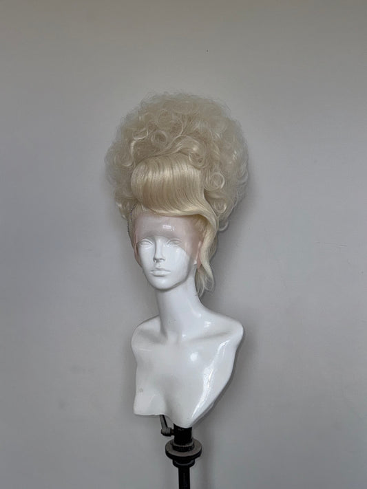 Platinum double stacked updo AB Crystal